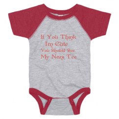 Infant Vintage Raglan Bodysuit