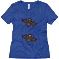 Ladies Relaxed Fit V-Neck Tee