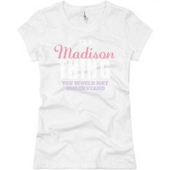 Ladies Slim Fit Basic Promo Jersey Tee