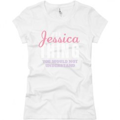 Ladies Slim Fit Basic Promo Jersey Tee