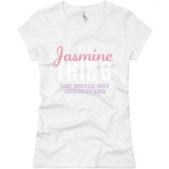 Ladies Slim Fit Basic Promo Jersey Tee