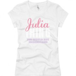 Ladies Slim Fit Basic Promo Jersey Tee