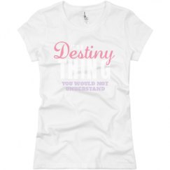 Ladies Slim Fit Basic Promo Jersey Tee