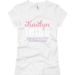 Ladies Slim Fit Basic Promo Jersey Tee