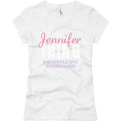 Ladies Slim Fit Basic Promo Jersey Tee