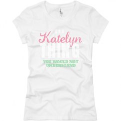 Ladies Slim Fit Basic Promo Jersey Tee