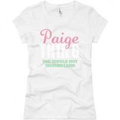 Ladies Slim Fit Basic Promo Jersey Tee