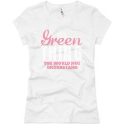 Ladies Slim Fit Basic Promo Jersey Tee