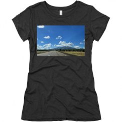 Ladies Slim Fit Super Soft Triblend Tee