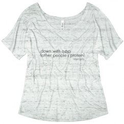 Ladies Flowy Slouchy Tee