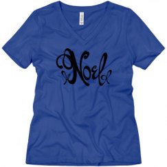 Ladies Relaxed Fit V-Neck Tee