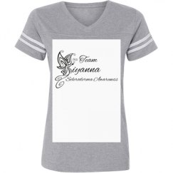 Ladies Relaxed Fit Vintage Sports Tee