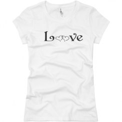 Ladies Slim Fit Basic Promo Jersey Tee