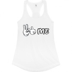 Ladies Slim Fit Racerback Tank Top