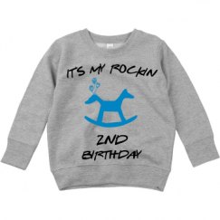 Toddler Crewneck Basic Promo Sweatshirt