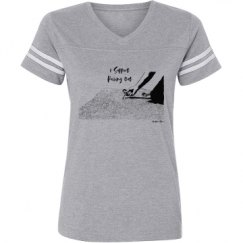 Ladies Relaxed Fit Vintage Sports Tee