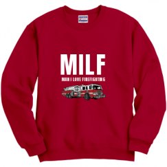 Unisex Film and Foil Crewneck Sweatshirt