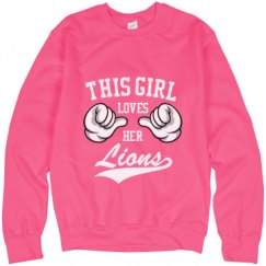 Unisex Neon Crewneck Sweatshirt