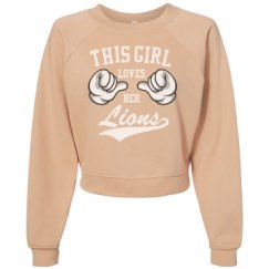 Women's Raglan Pullover Fleece