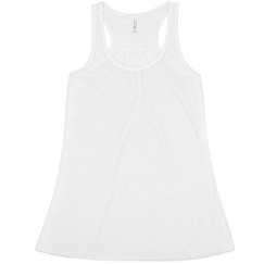 Ladies Flowy Racerback Tank