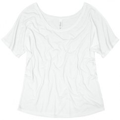 Ladies Flowy Slouchy Tee