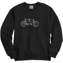 Unisex Film and Foil Crewneck Sweatshirt