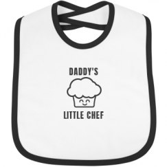 Infant Contrast Trim Bib