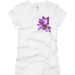 Ladies Slim Fit Basic Promo Jersey Tee