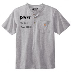 Unisex Carhartt Henley Tee 