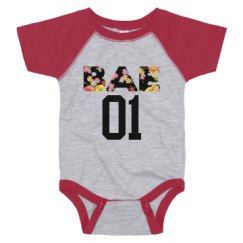 Infant Vintage Raglan Bodysuit