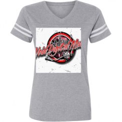 Ladies Relaxed Fit Vintage Sports Tee