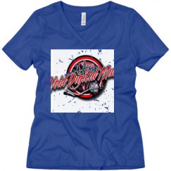 Ladies Relaxed Fit V-Neck Tee