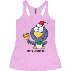 Ladies Slim Fit Super Soft Racerback Triblend Tank