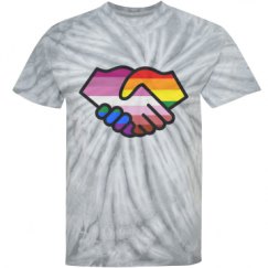 Unisex Tie-Dye Cyclone Pinwheel Tee