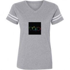 Ladies Relaxed Fit Vintage Sports Tee