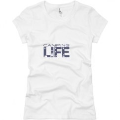 Ladies Slim Fit Basic Promo Jersey Tee