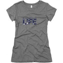 Ladies Slim Fit Super Soft Triblend Tee