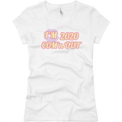 Ladies Slim Fit Basic Promo Jersey Tee