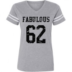 Ladies Relaxed Fit Vintage Sports Tee