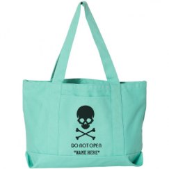 Seaside Cotton Canvas Pigment-Dyed Boat Tote Bag