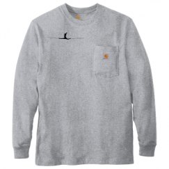 Unisex Carhartt Pocket Long Sleeve Tee