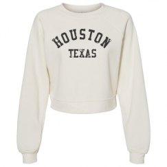 Women's Raglan Pullover Fleece