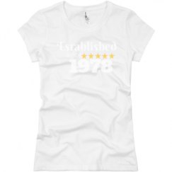 Ladies Slim Fit Basic Promo Jersey Tee