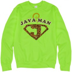 Unisex Neon Crewneck Sweatshirt