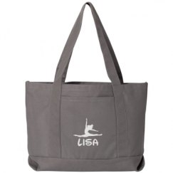 Seaside Cotton Canvas Pigment-Dyed Boat Tote Bag