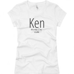 Ladies Slim Fit Basic Promo Jersey Tee