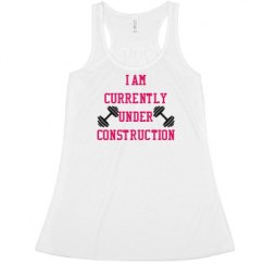 Ladies Flowy Racerback Tank