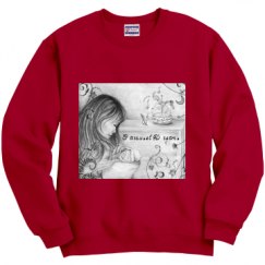 Unisex Film and Foil Crewneck Sweatshirt