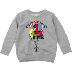 Toddler Crewneck Basic Promo Sweatshirt