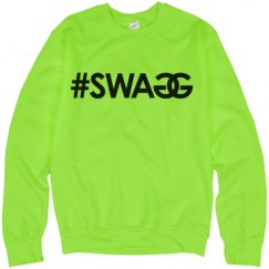 Unisex Neon Crewneck Sweatshirt